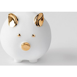 Trevoly - Πορσελάνινο Διακοσμητικό Animal Figurine Pig