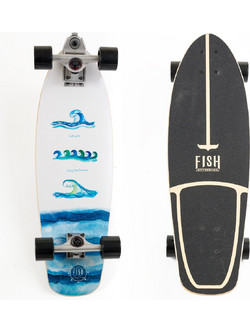 Fish Skateboards Surf 32 Waves