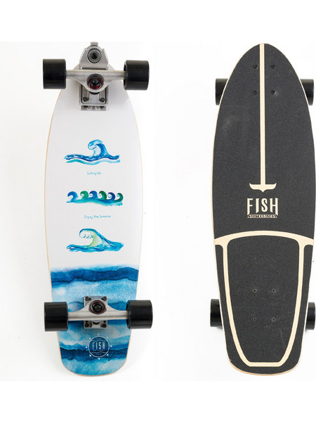 Fish Skateboards Surf 32 Waves