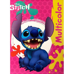 Βιβλίο Ζωγραφικής Multicolor Stitch & Lilo Α4 32σελίδες 000565313