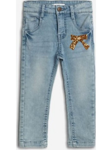 Παιδικό τζιν παντελόνι for Funky Kids κορίτσι 2-6 ετών 125-712100-1 Μπλε