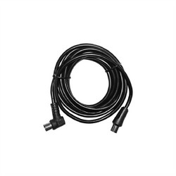 Adeleq Καλώδιο Κεραίας Coax Male to Coax Female 1.5m Black 9-0151