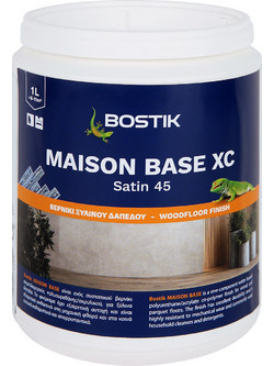 BOSTIK MAISON BASE XC ΣΑΤΙΝΕ 45 ΒΕΡΝΙΚΙ ΝΕΡΟΥ ΜΕ ΚΕΡΑΜΙΚΑ ΣΩΜΑΤΙΔΙΑ ΒΑΣΕΩΣ ΝΕΡΟΥ 1LT (48550700)
