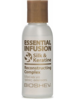 Bioshev Silk & Keratine Reconstructing Conditioner Silk Μαλλιών Κερατίνης για Επανόρθωση 50ml