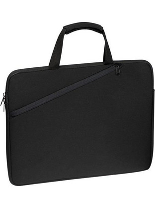 Τσάντα-θήκη laptop μαύρη 39x2x30εκ
