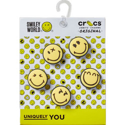 Crocs X Jibbitz Smileyworl 5P Pins ACC