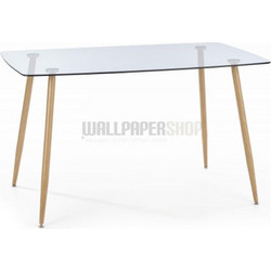 Fest Τραπέζι Γυάλινο 130x80x75