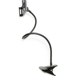 Kikkerland Gooseneck Βάση Tablet με Βραχίονα Black