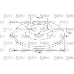 Valeo Δισκόπλακα - 675408