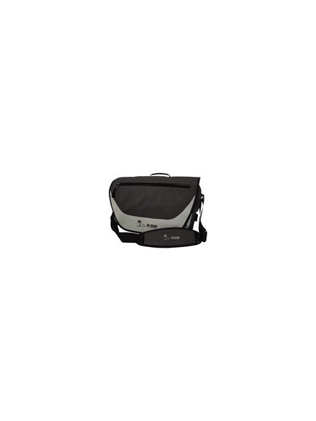JR GEAR JR Ι MESSENGER BAG - ΜΑΥΡΟ