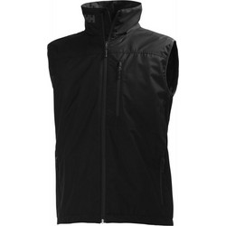 Helly Hansen Sailing Αμάνικο Αθλητικό Ανδρικό Μπουφάν Μαύρο 30270-990