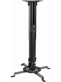 GEMBIRD ADJUSTABLE CEILING MOUNT FOR PROJECTOR/BEAMER BLACK
