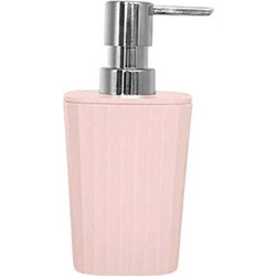 Θήκη κρεμοσάπουνου Dispenser πλαστική - Light Pink - 21637