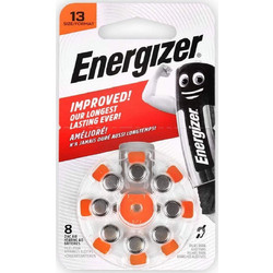 Energizer Zinc Air 13 8τμχ