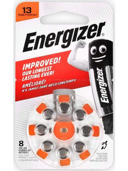 Energizer Zinc Air 13 8τμχ
