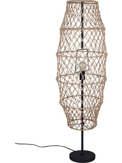 Φωτιστικό Δαπέδου Hive R41681036 Φ38x120cm 1xE27 60W Natural-Black RL Lighting