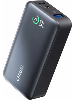Anker Powercore 533 Power Bank 10000mAh 30W με Θύρα USB-A & 2 Θύρες USB-C Black