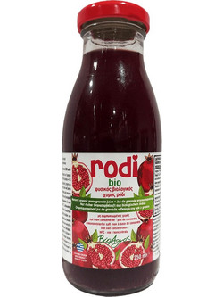 Χυμός Ρόδι 250mL Βιοαγρός Bio - 221030502 Ελλάδα Vegan Βιολογικό προϊόν Χωρίς προσθήκη ζάχαρης