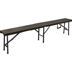 Παγκάκι Εξωτερικού Χώρου Πλαστικό 180x25x43cm 31-31893 - VELCO