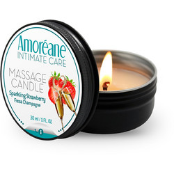 Amoreane Intimate Care Sparkling Strawberry Massage Candle 30ml