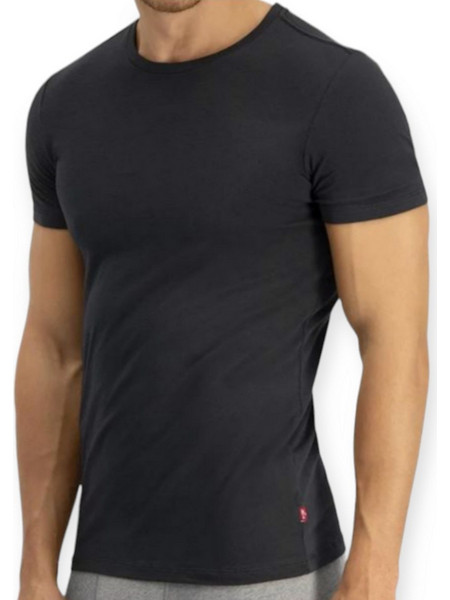 Levi's CREW NECK T-SHIRT 2PACK Μαύρο