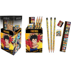 One Piece desk pen holder set
