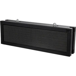 Κυλιόμενη ψηφιακή επιγραφή DISPLAY διπλής όψης LED 64x16cm P10 IP65 κόκκινη WiFi Control 90268-Globostar 90268