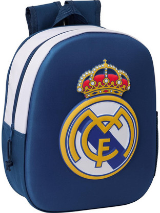 Safta Real Madrid C.F. Σχολική Τσάντα Πλάτης Νηπιαγωγείου Πολύχρωμη 622583890