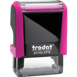 TRODAT PRINTY 4910 με τα στοιχεία σας (1-2 λέξεις) (25x8mm) ΦΟΥΞ