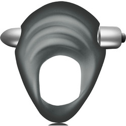 Climaximum Avio Cock Ring Ελαστικό Δαχτυλίδι Πέους Σιλικόνης με Δόνηση Γκρι