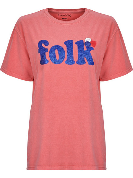 T-shirt με κοντά μανίκια Newtone TRUCKER FOLK