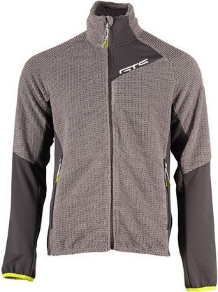 GTS 302432M Waffle Highloft Ανδρική Ζακέτα Fleece Grey