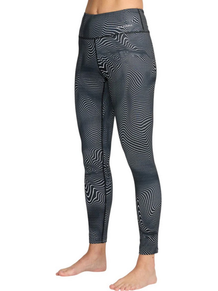 VOLCOM W V-SCIENCE BASE LAYER PANT BLACK WHITE