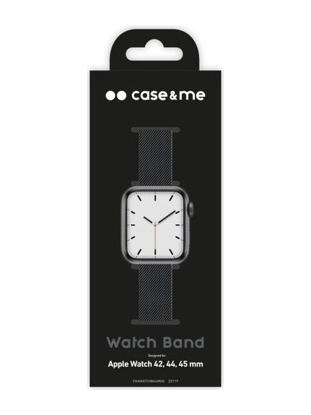 SBS Milanese Slim Sonique Λουράκι Μεταλλικό Dark Grey (Apple Watch 38 / 40 / 41mm)