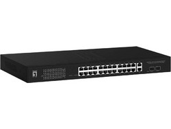 LevelOne GEP-2841 Managed L2 Switch με 24 Θύρες Ethernet 1000Mbps και 2 SFP θύρες