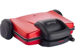 Grill'o GR 380 Τοστιέρα Γκριλιέρα με Κεραμικές Αποσπώμενες Πλάκες για 6 Τοστ 1800W
