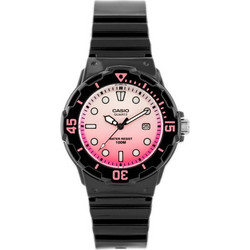 Casio Γυναικείο Ρολόι με Μαύρο Λουράκι LRW-200H-4E