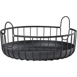 Zone Denmark Καλάθι Οργάνωσης Μεταλλικό O38x18 - Inu Black