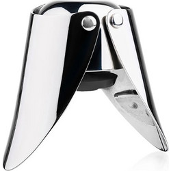 Zone Denmark Πώμα Φιάλης Για Σαμπάνια Ανοξείδωτο Φ4x6,4 - Rocks Polished Steel