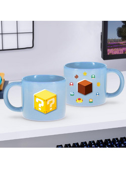 SUPER MARIO - Symbols - Embossed Mug 13oz