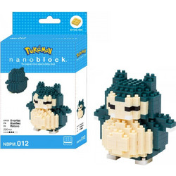 POKEMON - Snorlax - Figure Nanoblock 10cm