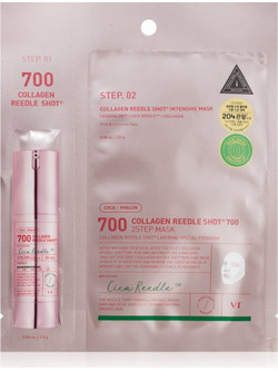 VT Cosmetics Collagen Reedle Shot 700 2-step Hydrogel Κρεμώδης Μάσκα Προσώπου για Αντιγήρανση με Κολλαγόνο