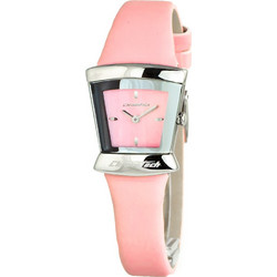 Chronotech Γυναικείο Ρολόι με Ροζ Δερμάτινο Λουράκι CT7355L-03
