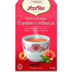 Yogi Tea Positive Energy Cranberry Hibiscus 17 Φακελάκια