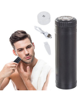 Trimmer Προσώπου & Αποτριχωτική Μηχανή Τσέπης Lipstick Επαναφορτιζόμενο για Ανώδυνη Αφαίρεση