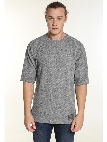 Ανδρική Μπλούζα T-Shirt Oversize Bodymax -Γκρι