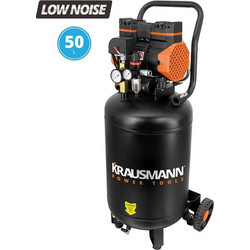 KRAUSMANN ΑΕΡΟΣΥΜΠΙΕΣΤΉΣ ΚΑΘΕΤΟΣ ΧΩΡΙΣ ΛΑΔΙ LOW NOISE 50Lt (6740)