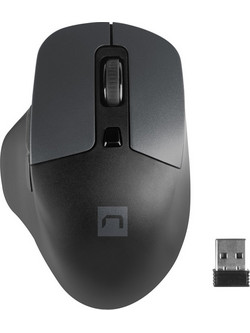 Natec Blackbird 2 Ασύρματο Ποντίκι Black