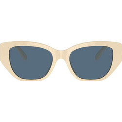 Tory Burch TB7196U 119280 Γυναικεία Γυαλιά Ηλίου Πεταλούδα Κοκάλινα Λευκά με Μπλε Φακό