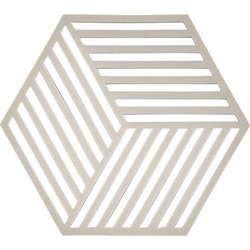 Σουπλά Hexagon 330136 Για Ζεστά Σκεύη 16x14cm Warm Grey Zone Denmark Σιλικόνη